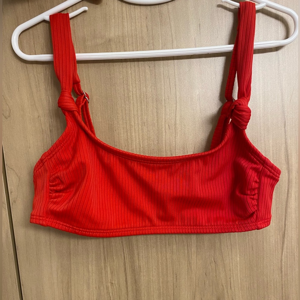 Red Target Xhilaration Bikini Top